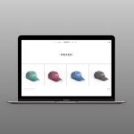 Visceral New York e-commerce homepage on a laptop