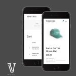 Visceral New York product and cart on iPhone