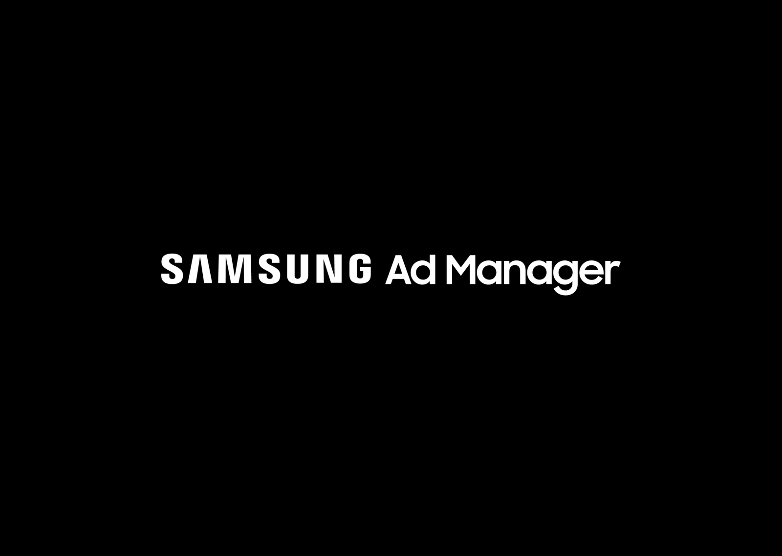SAMSUNG Ad Manager
